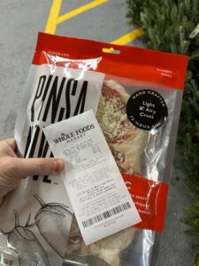 Pinsa Love and Whole Foods